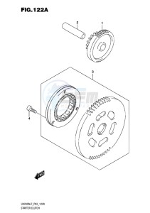 UH200 ABS BURGMAN EU drawing STARTER CLUTCH