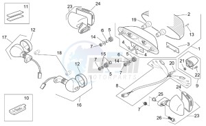 Pegaso 650 ie drawing Taillight