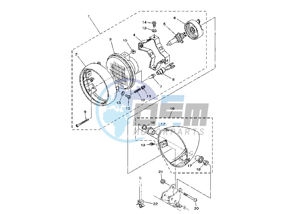 HEADLIGHT MY02-04