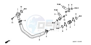 NT700VAA Europe Direct - (ED / ABS) drawing WATER PIPE