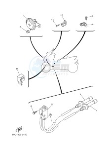 XP500 T-MAX 530 (59CM) drawing ELECTRICAL 2