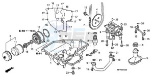 CB1300SA9 Europe Direct - (ED / ABS BCT MME TWO) drawing OIL PAN/OIL PUMP