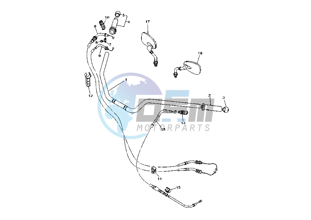 STEERING HANDLE – CABLE