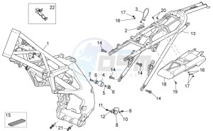 SXV 450-550 Street Legal drawing Frame