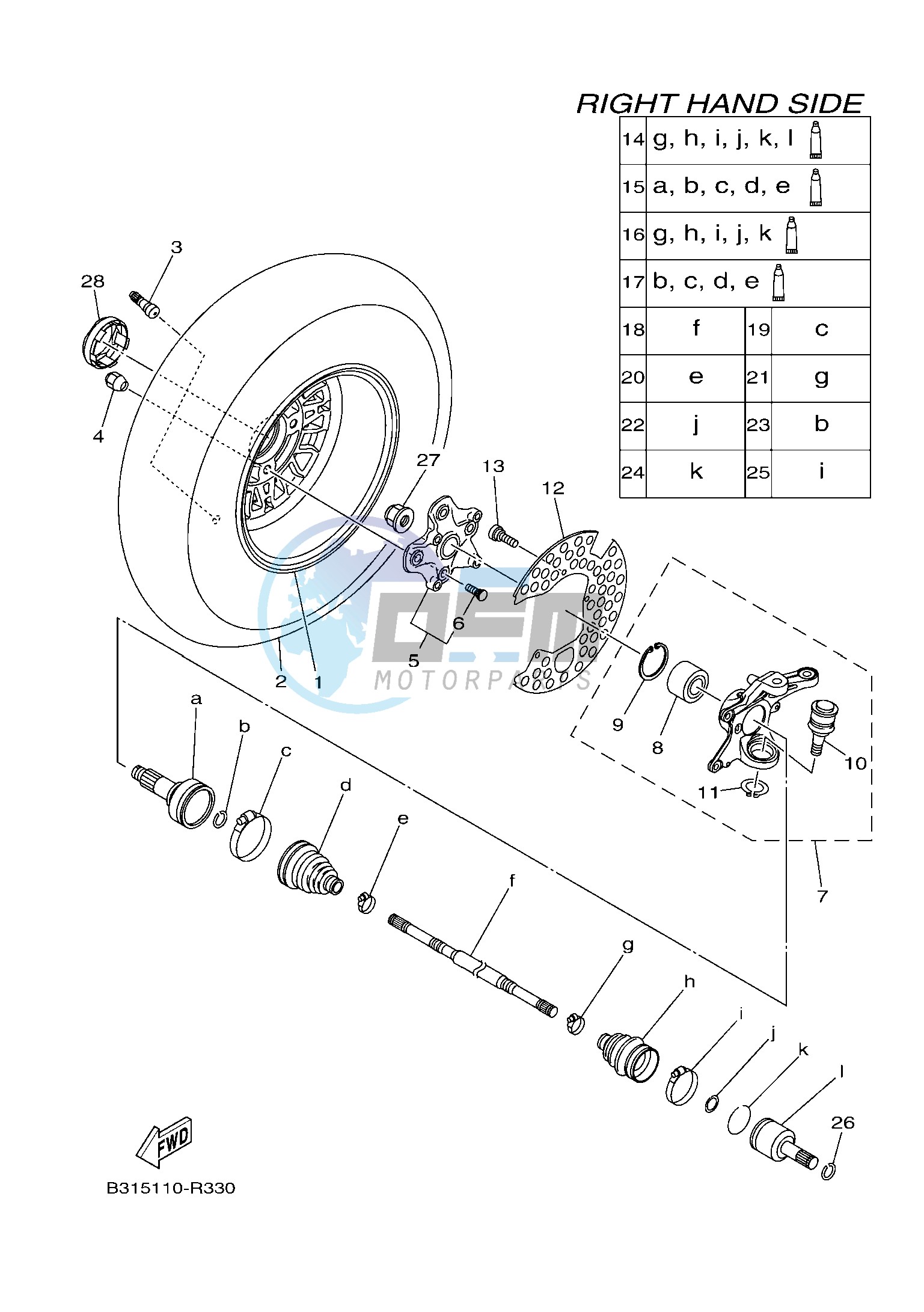 FRONT WHEEL 2