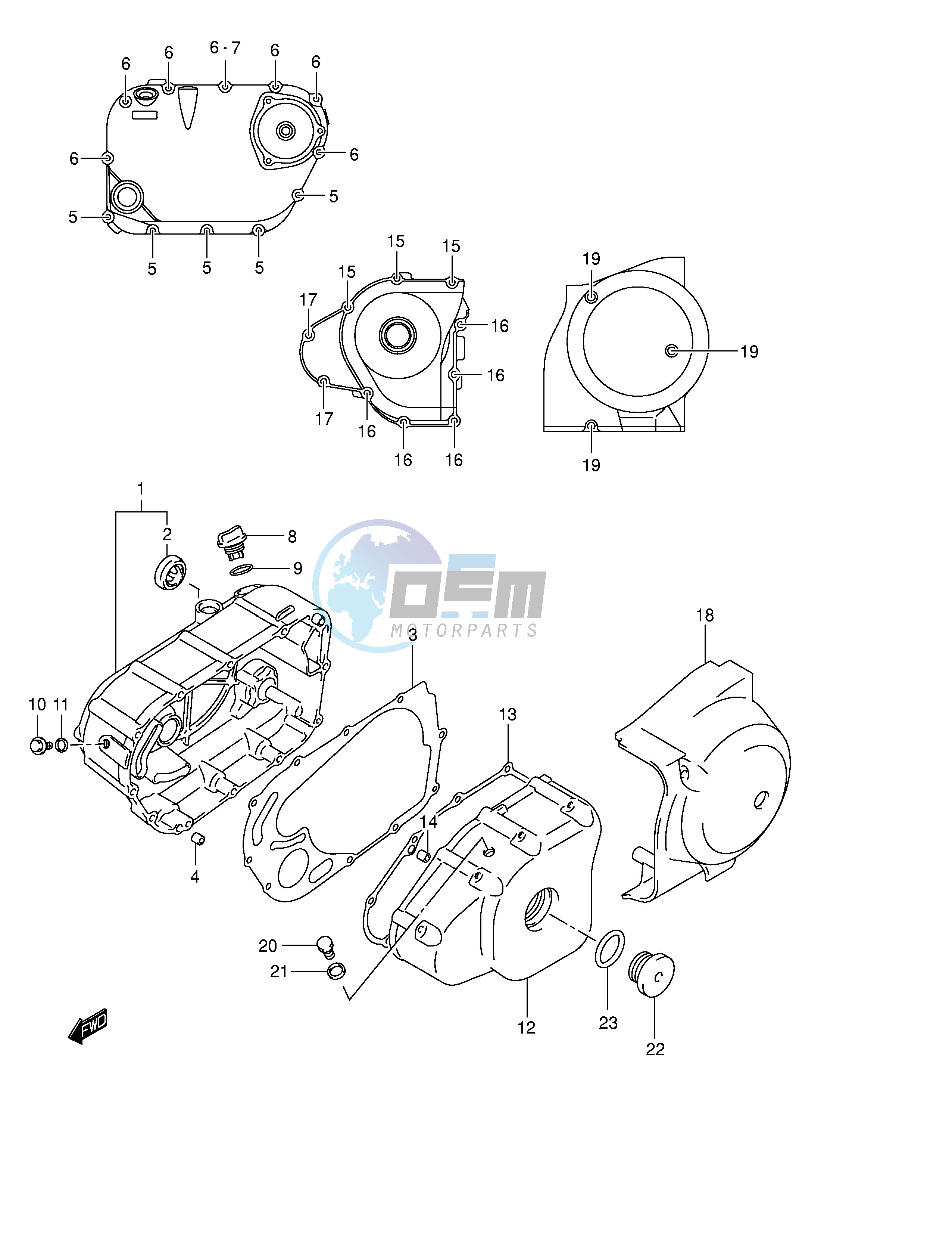 CRANKCASE COVER