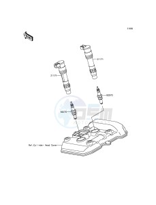 NINJA_300 EX300ADF XX (EU ME A(FRICA) drawing Ignition System