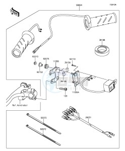 Z1000SX ZX1000LFF FR GB XX (EU ME A(FRICA) drawing Accessory(Grip Heater)