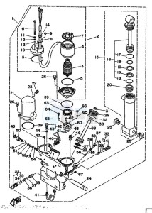 200CETO drawing POWER-TILT-ASSEMBLY