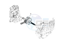 BOULEVARD - 150 CC 4T E3 drawing CRANKSHAFT