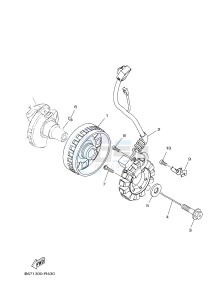 MTN1000 MTN-1000 MT-10 (B671) drawing GENERATOR