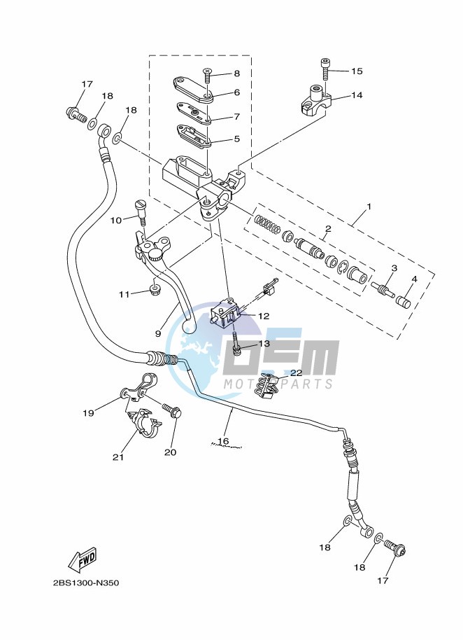 FRONT MASTER CYLINDER 2