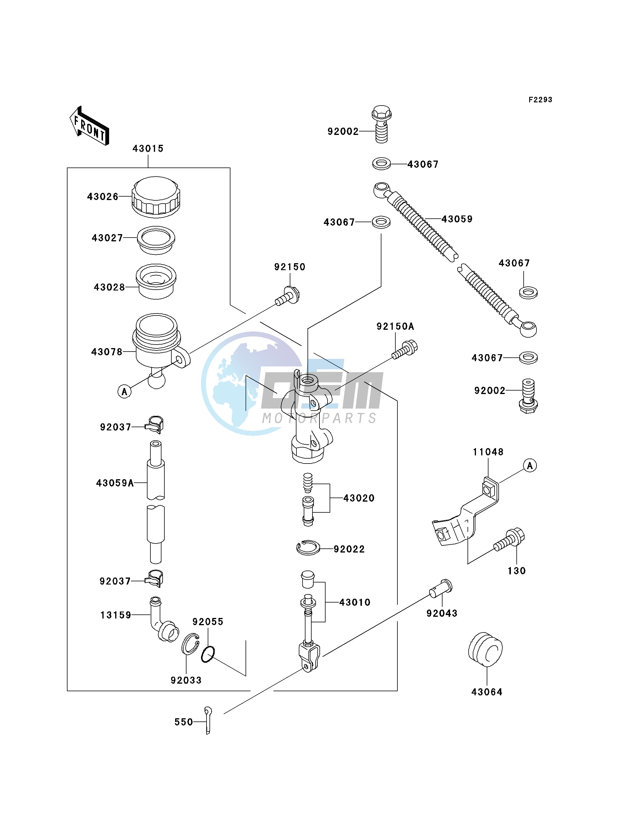 REAR MASTER CYLINDER