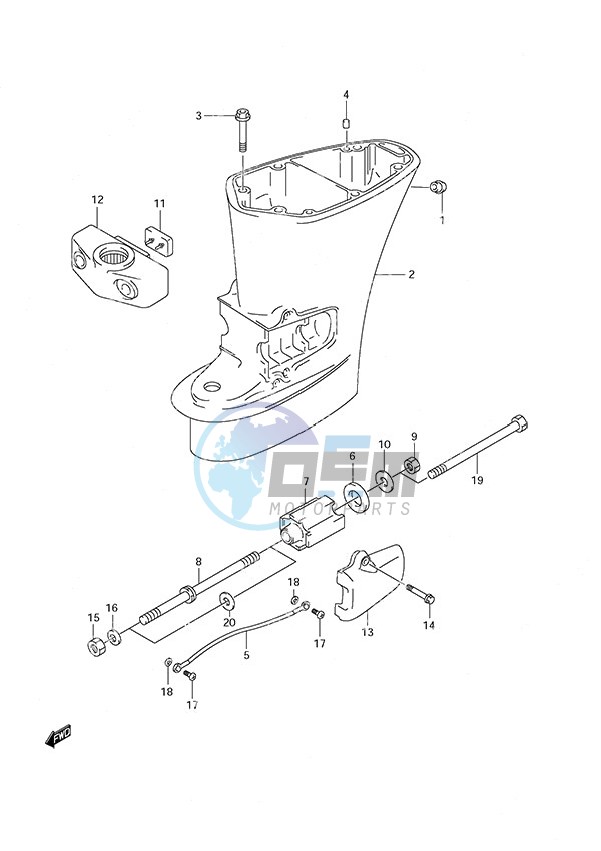 Drive Shaft Housing