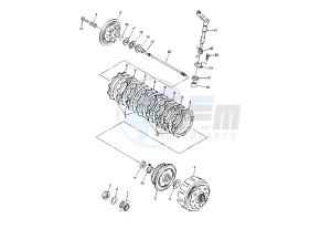 WR F 450 drawing CLUTCH