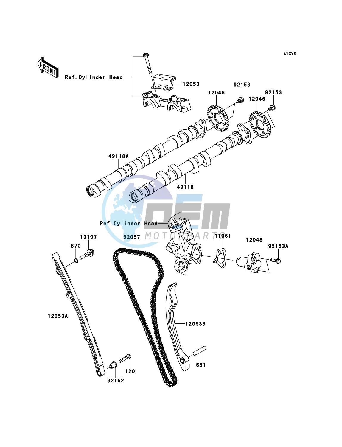 Camshaft(s)/Tensioner