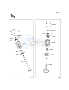 NINJA_250SL_ABS BX250BFS XX (EU ME A(FRICA) drawing Valve(s)