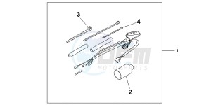 NT700VB drawing GRIP HEATER ATT