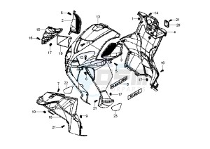 NRG POWER DD 50 drawing Front body