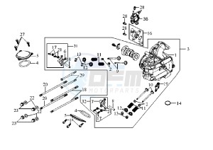 JOYRIDE EU2 - 200 cc drawing CYLINDER HEAD