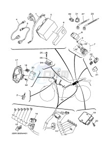 MT09A MT-09 ABS 900 (2DR1 2DR2) drawing ELECTRICAL 1