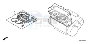 CB600FA9 Europe Direct - (ED / ABS) drawing GASKET KIT A