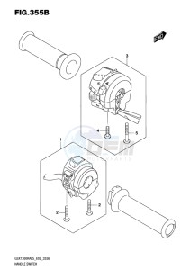 GSX-1300R ABS HAYABUSA EU drawing HANDLE SWITCH