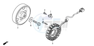 CBF1000A drawing GENERATOR