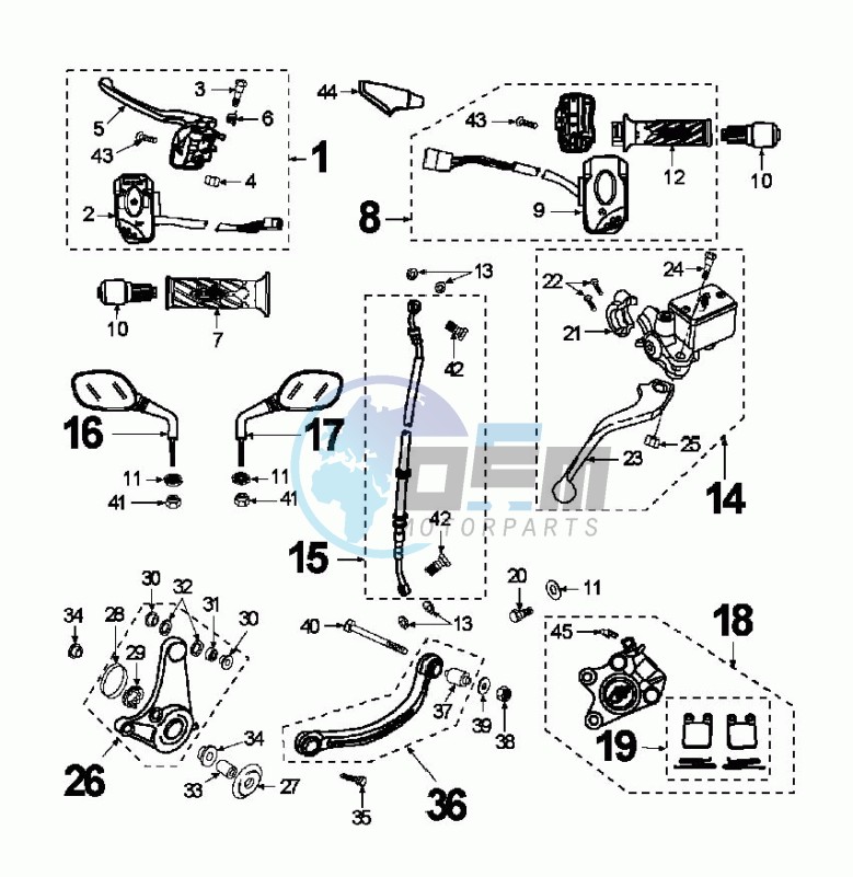 BRAKE CALIPER *AJP*