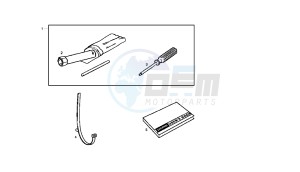 GPR REPLICA PESEK - 50 CC EU2 drawing WORKSHOP SERVICE TOOLS