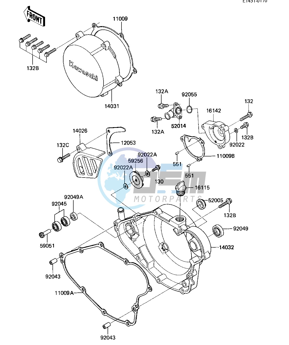 ENGINE COVERS_WATER PUMP