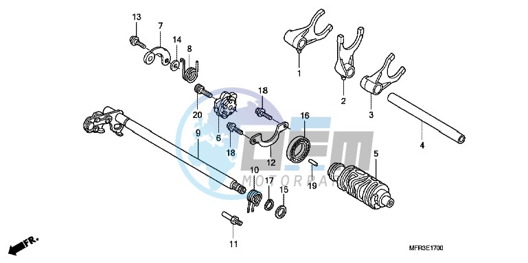 GEARSHIFT DRUM