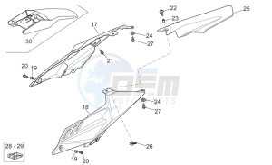 RXV 550 RXV 450-550 STREET LEGAL drawing Rear body I