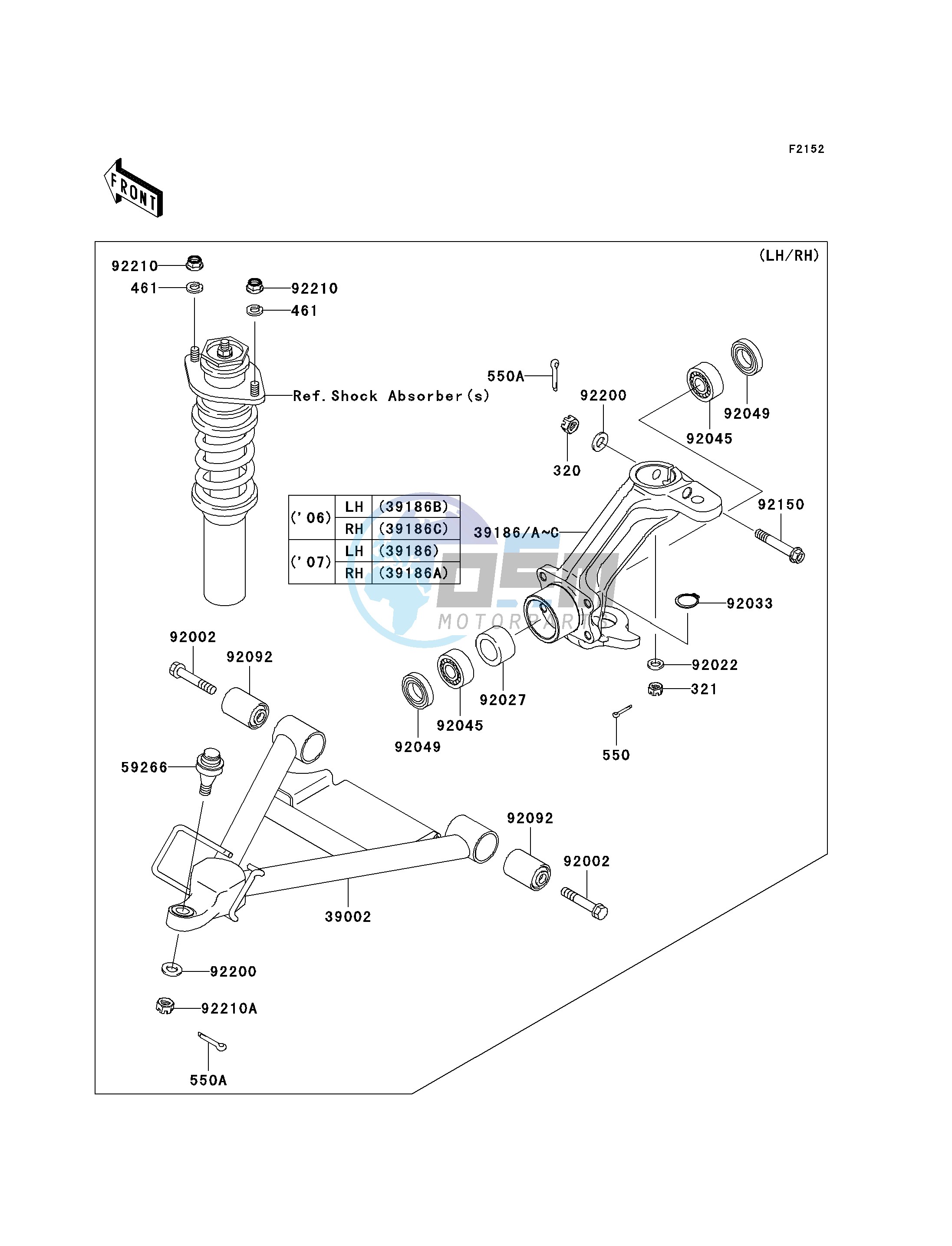 FRONT SUSPENSION-- J6F_J7F- -