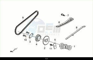 JOYRIDE 300 (LJ30W1-EU) (M2) drawing CAM SHAFT COMP