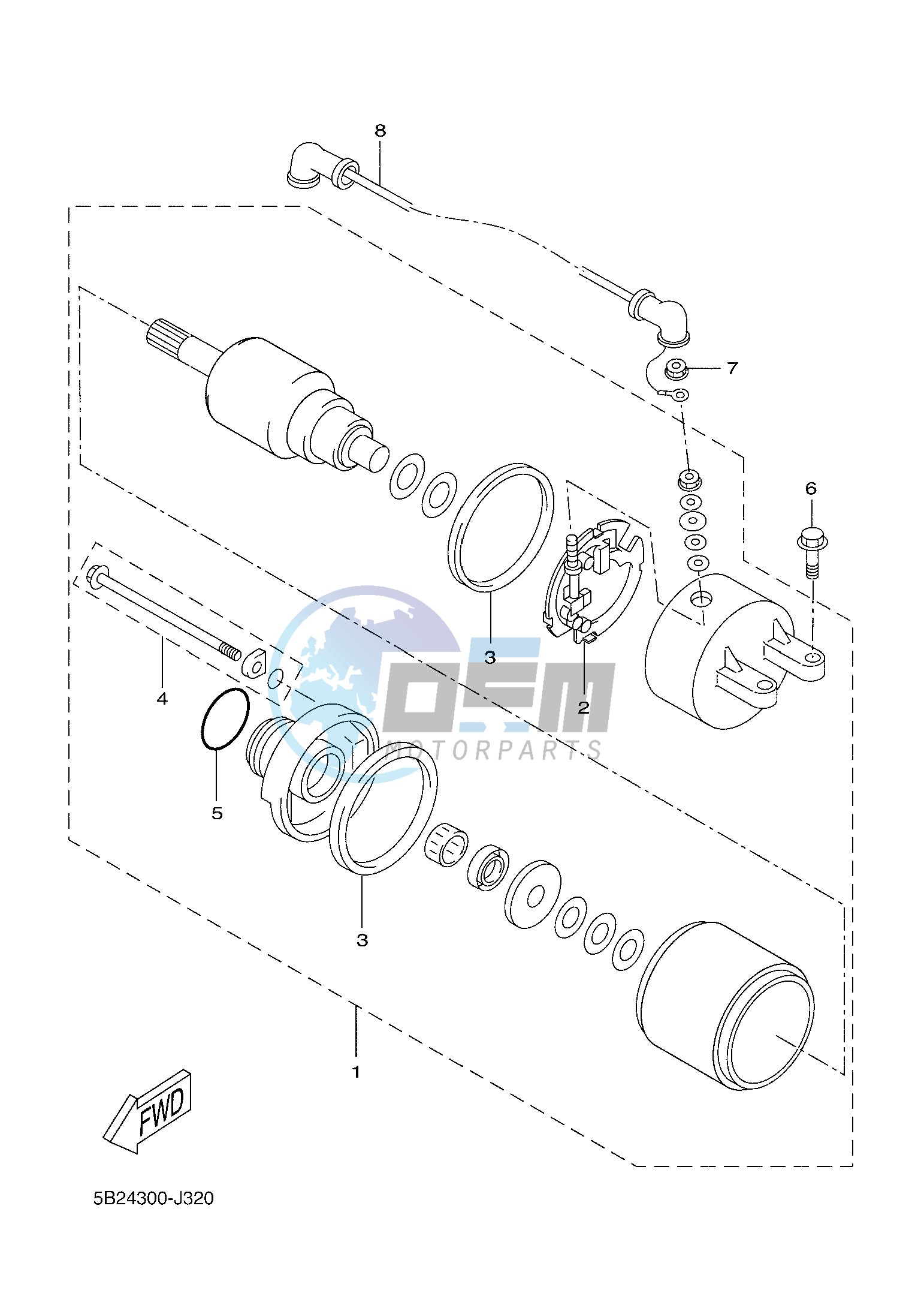 STARTING MOTOR