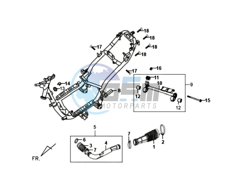 FRAME / ENGINE MOUNT