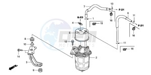 TRX680FA drawing FUEL PUMP