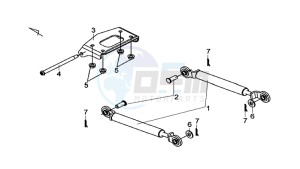 MAXSYM 600 I ABS EXECUTIVE (LX60A3-EU) (E4) (L7-M0) drawing OPEN STAY