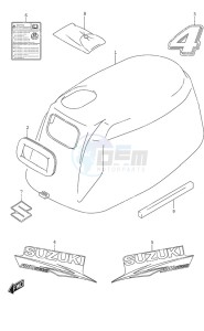 DF 4 drawing Engine Cover