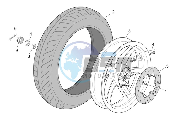 Rear Wheel