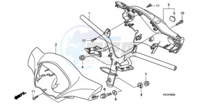 PES125R9 Europe Direct - (ED / STC) drawing HANDLE PIPE/HANDLE COVER