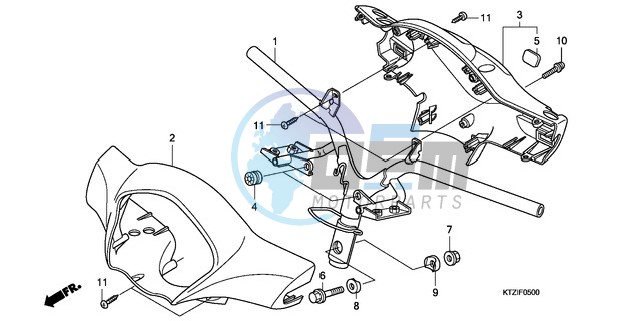 HANDLE PIPE/HANDLE COVER