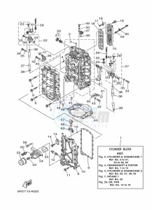 F225BETX drawing CYLINDER--CRANKCASE-1