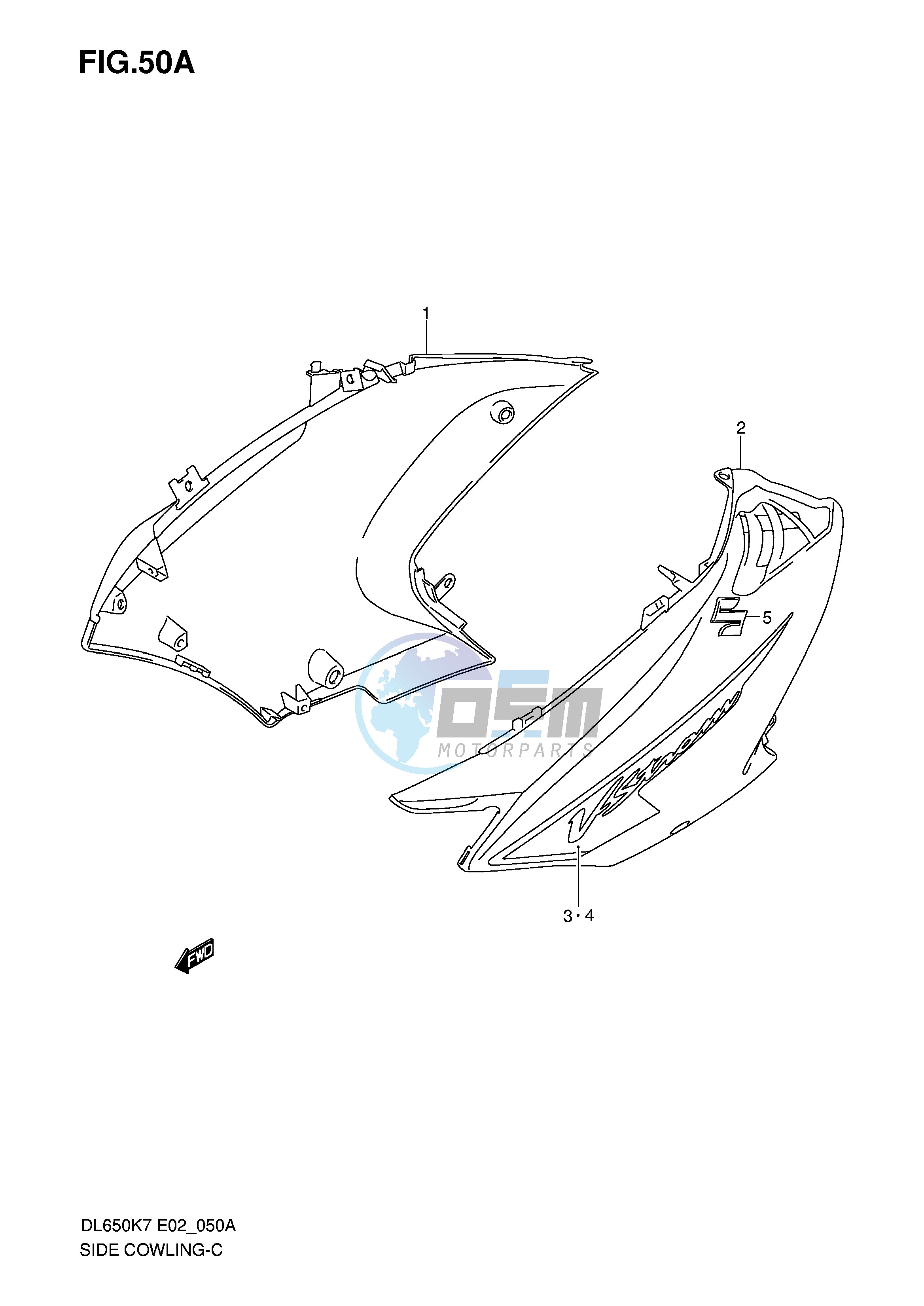 SIDE COWLING (MODEL K8)