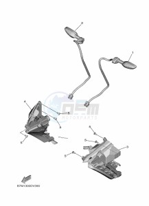 CZD300-A XMAX 300 (BGS2) drawing STARTING MOTOR