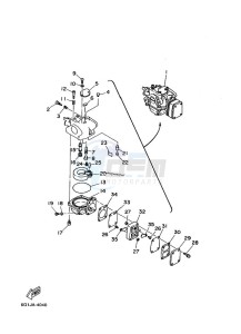 6C drawing CARBURETOR