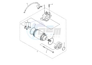 WR F 450 drawing STARTING MOTOR