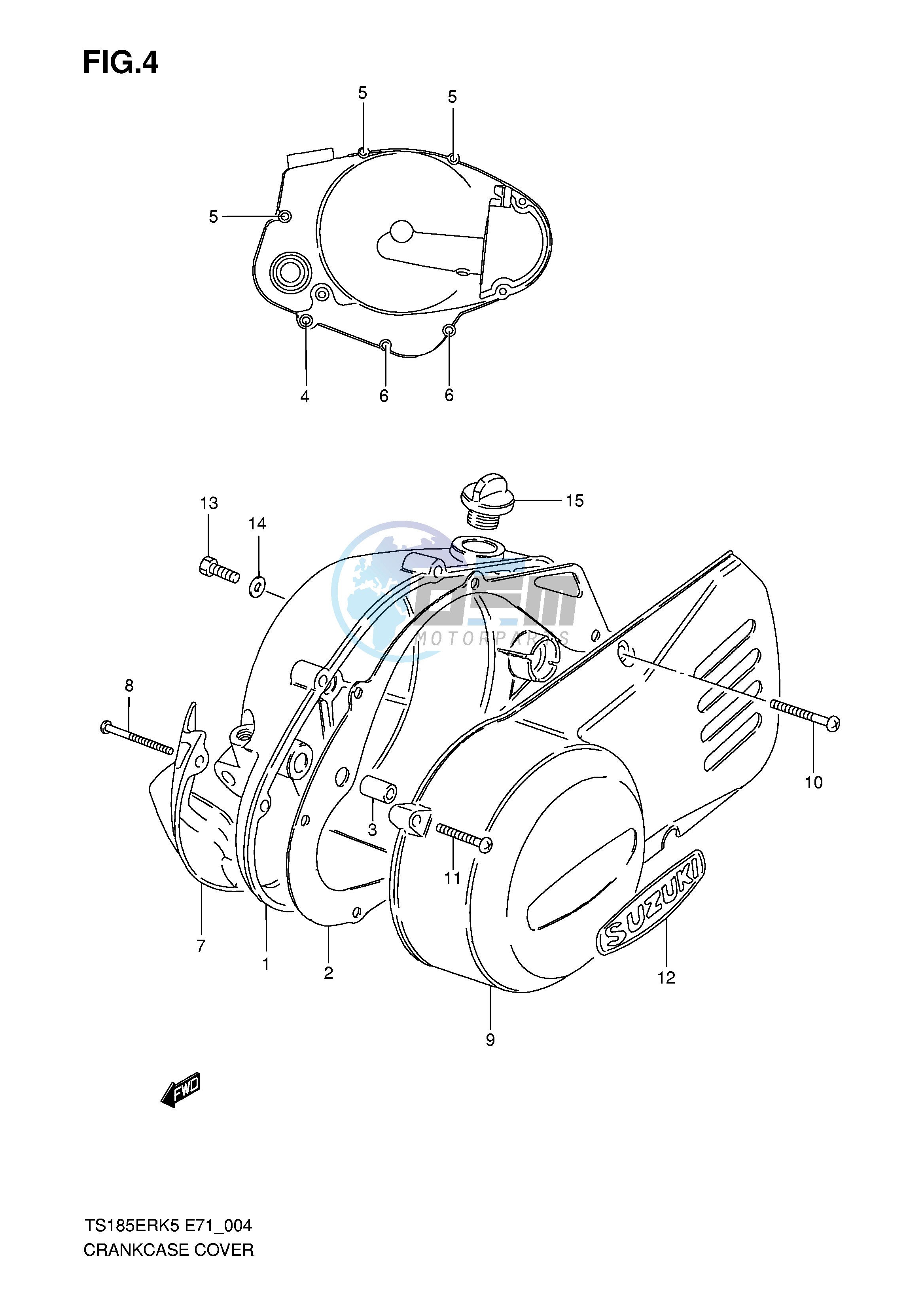 CRANKCASE COVER