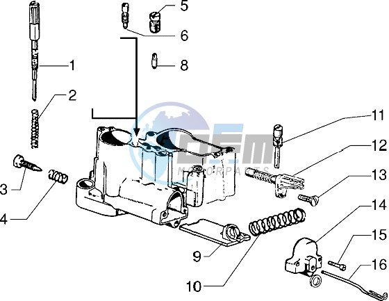 Carburettor lower